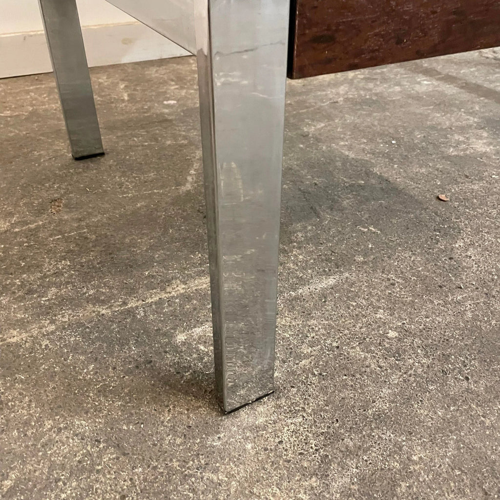 Mid Century Modern Rosewood and Chrome Desk