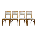 Mid Century Modern Set of 4 Paul McCobb Italian Style Dining Chairs
