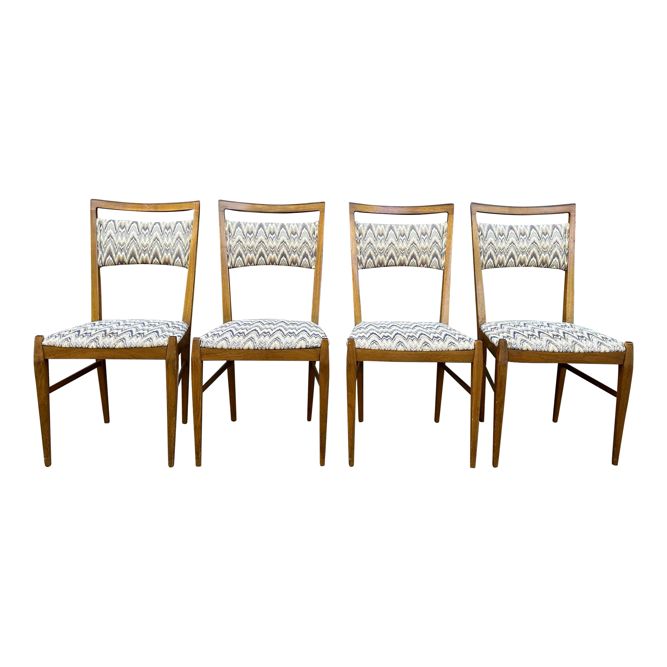 Mid Century Modern Set of 4 Paul McCobb Italian Style Dining Chairs