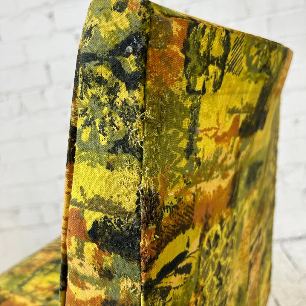 Patterned Slipper Chair