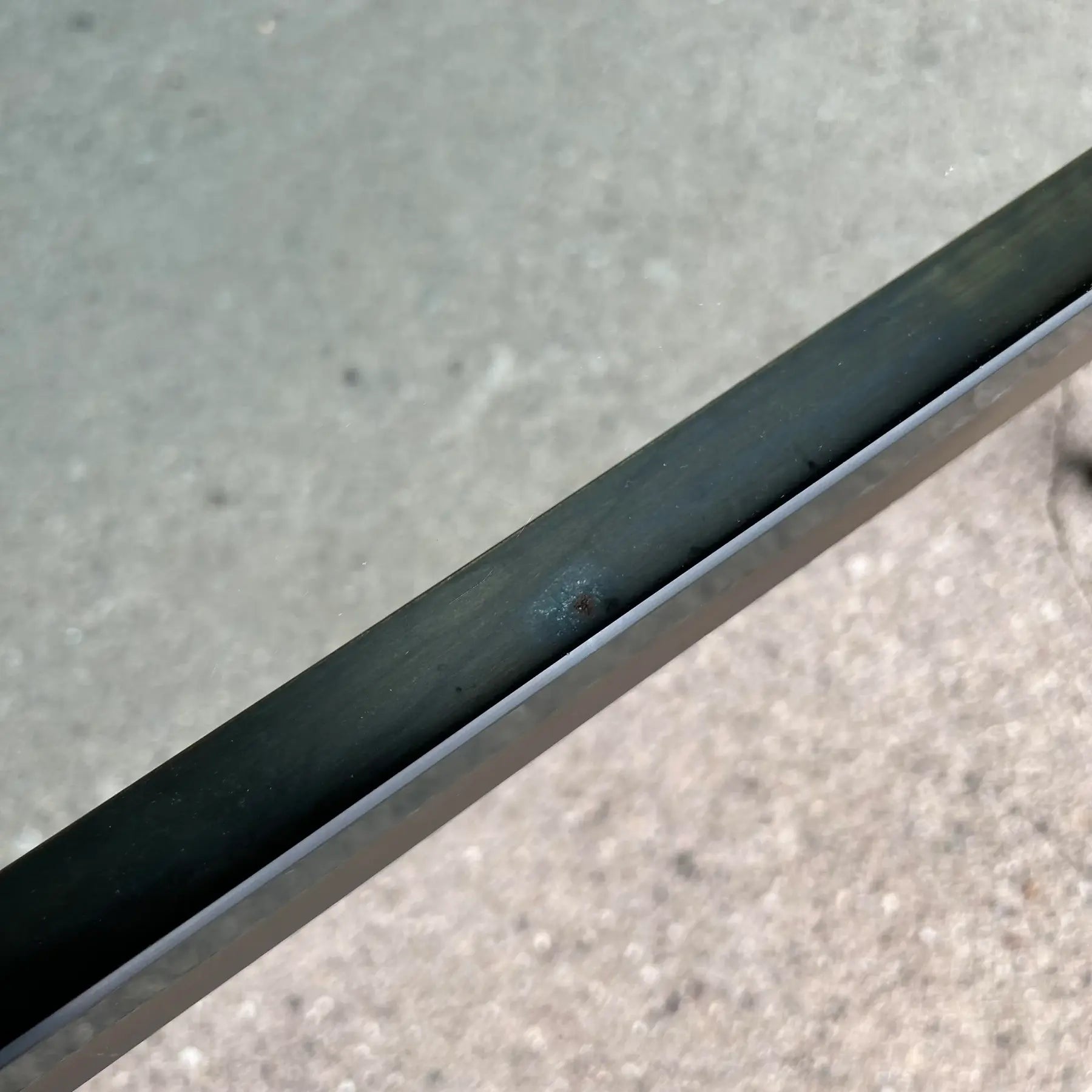 Mid Century Modern Square Bonze and Glass Coffee Table Knoll Style