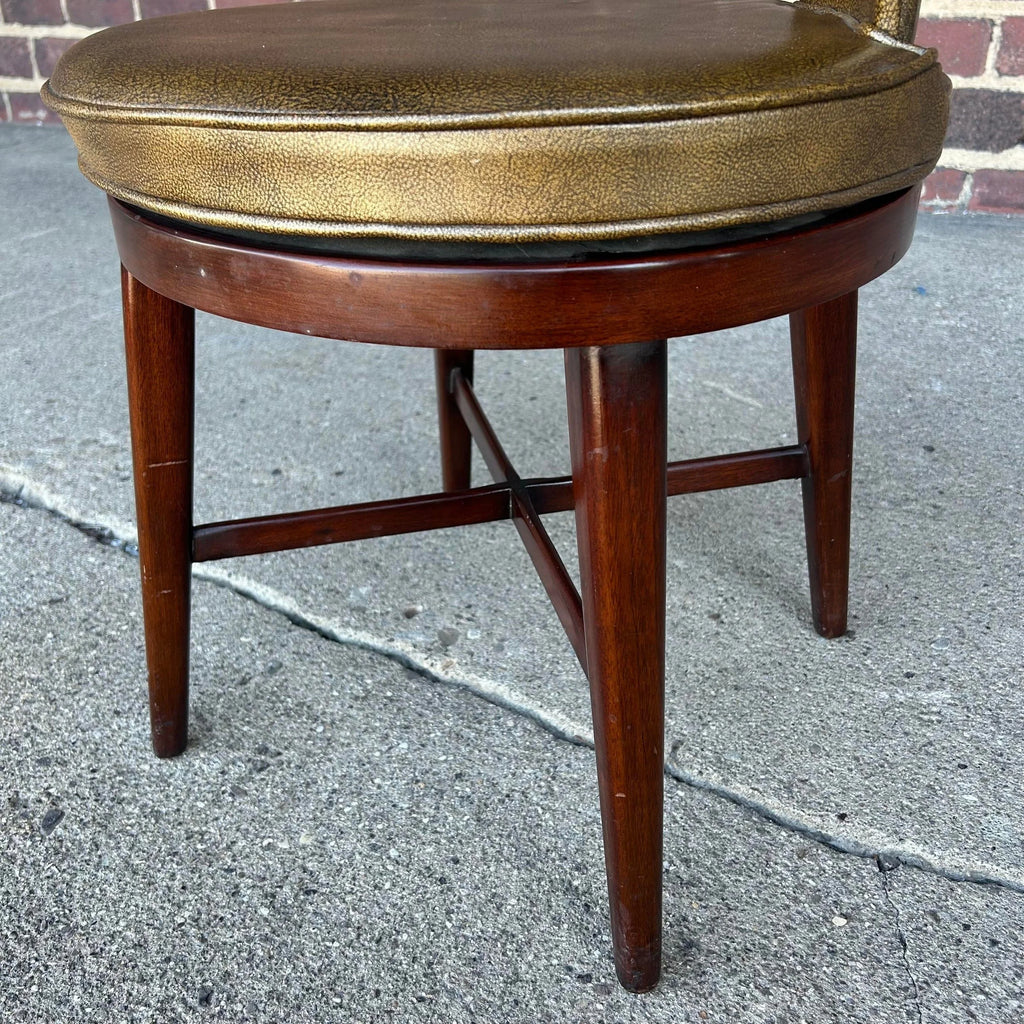 Mid Century Modern Swivel Chair Vanity Dunbar Style