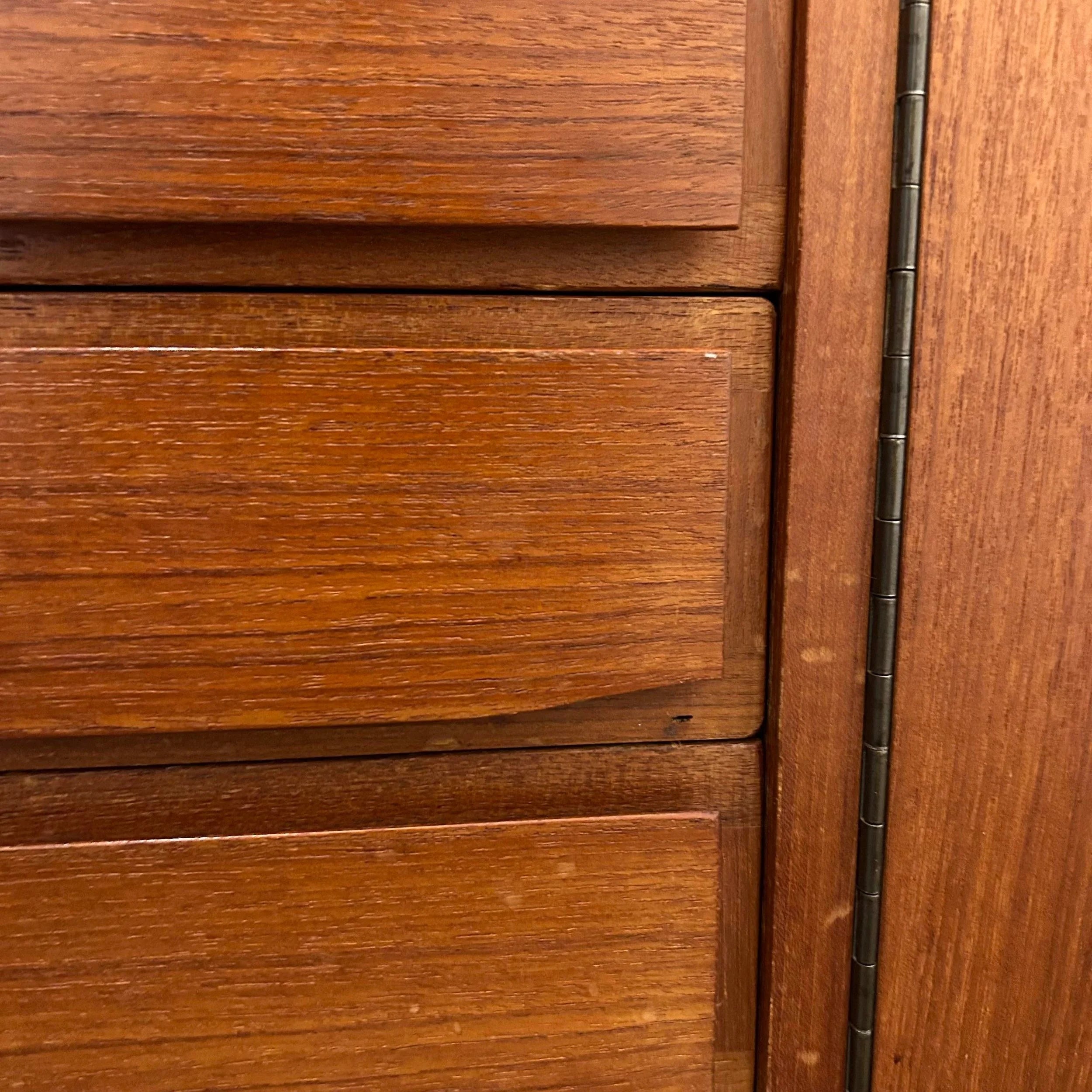 Norwegian Teak Credenza Sideboard