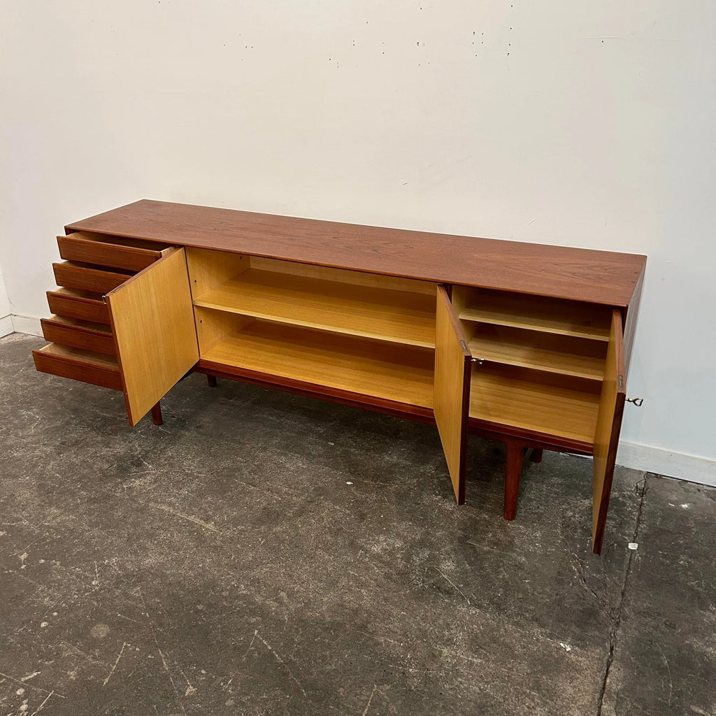 Norwegian Teak Credenza Sideboard