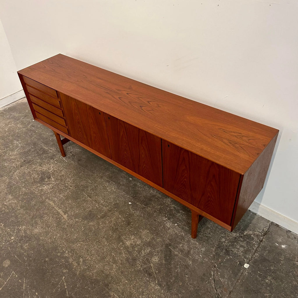 Norwegian Teak Credenza Sideboard