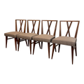 Set of 4 Tommi Parzinger Attributed Dining Chairs