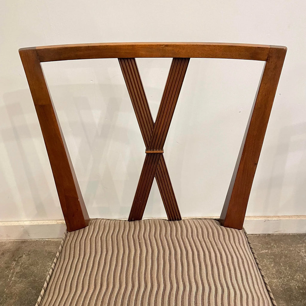 Set of 4 Tommi Parzinger Attributed Dining Chairs