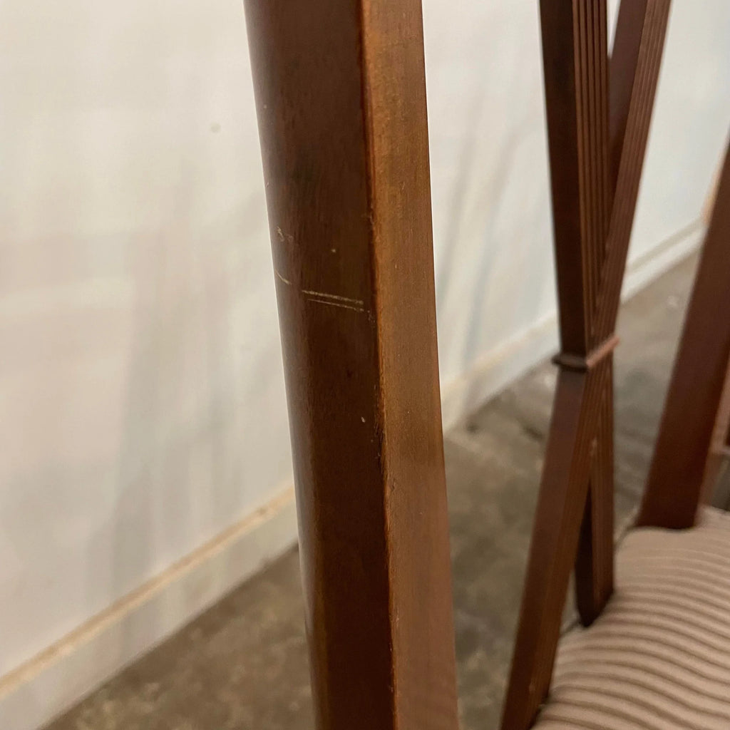 Set of 4 Tommi Parzinger Attributed Dining Chairs