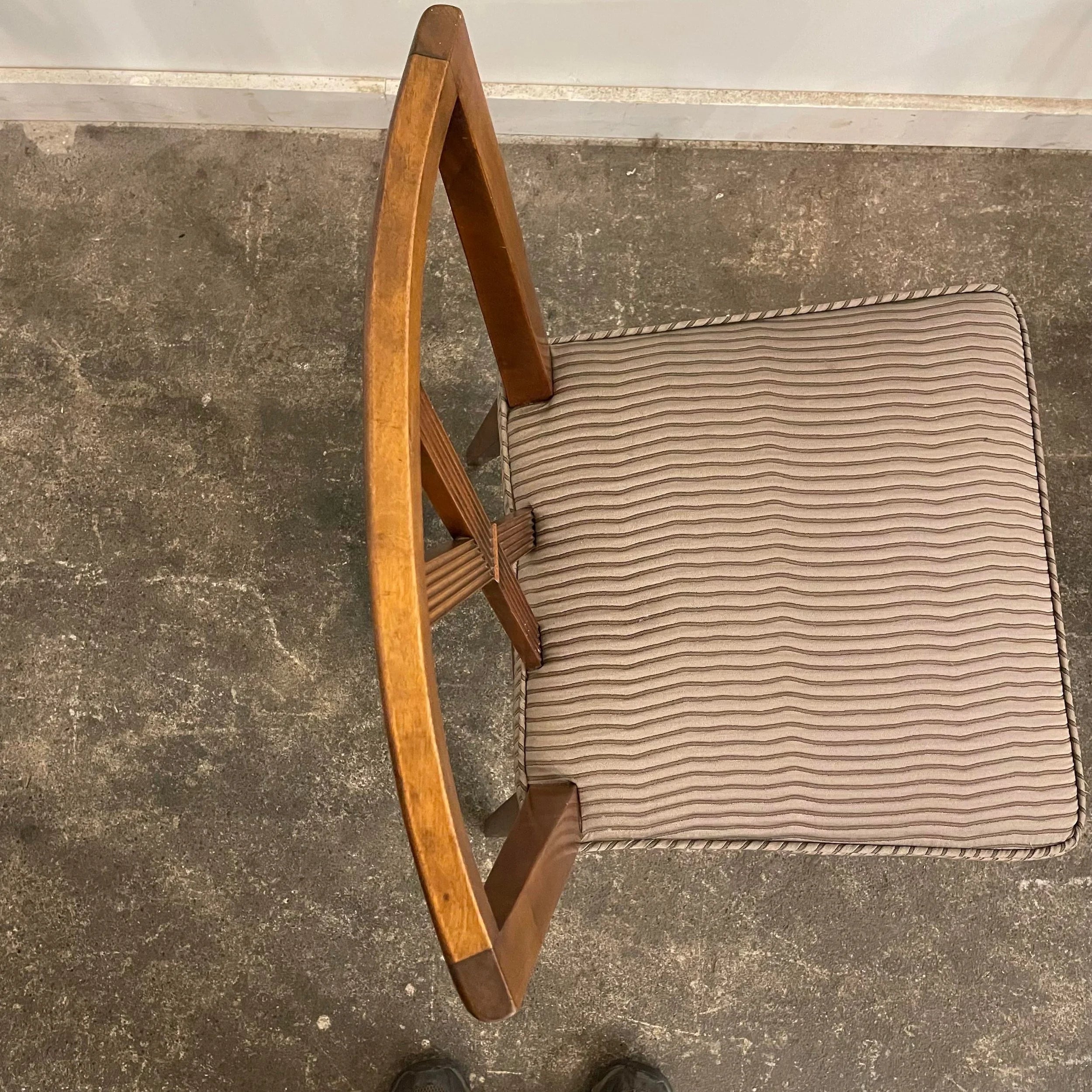 Set of 4 Tommi Parzinger Attributed Dining Chairs