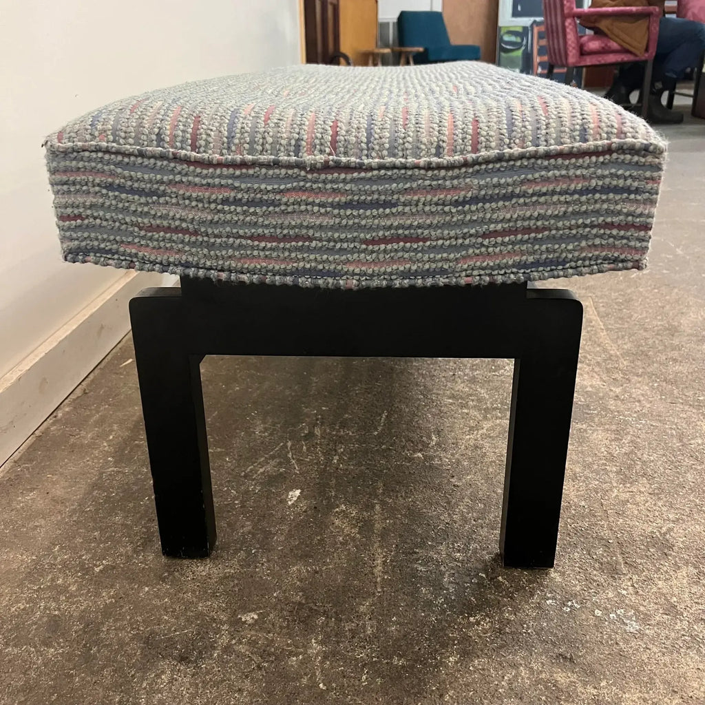 Mid Century Modern Upholstered Bench in the Style of Jens Risom