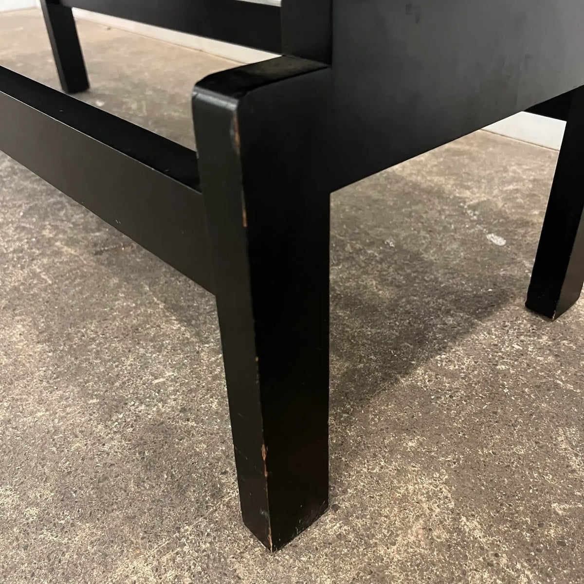 Mid Century Modern Upholstered Bench in the Style of Jens Risom