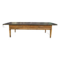 Mid Century Modern Walnut and Laminate Top Coffee Table