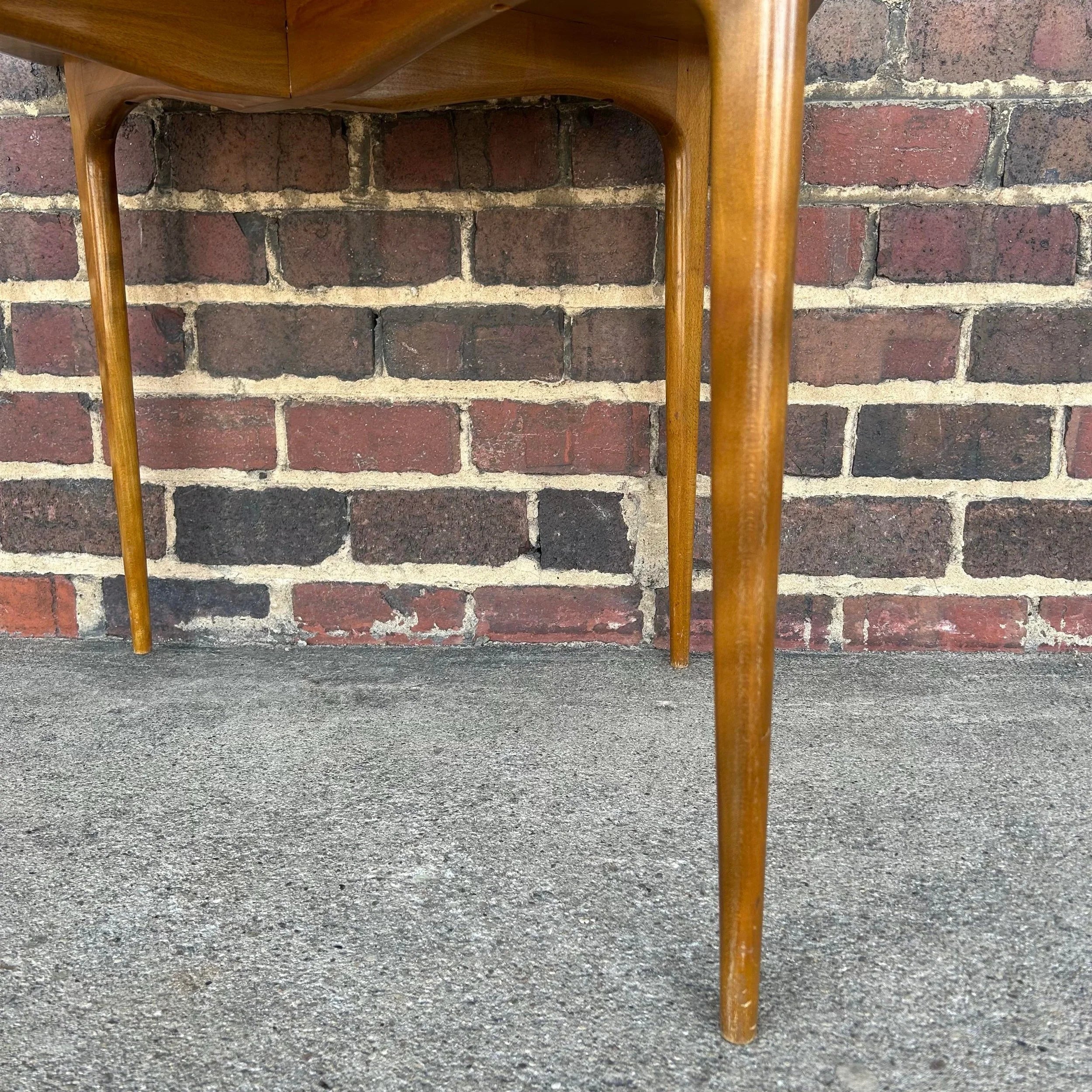 Mid Century Modern Walnut Game Table by Erik Christensen for Selig