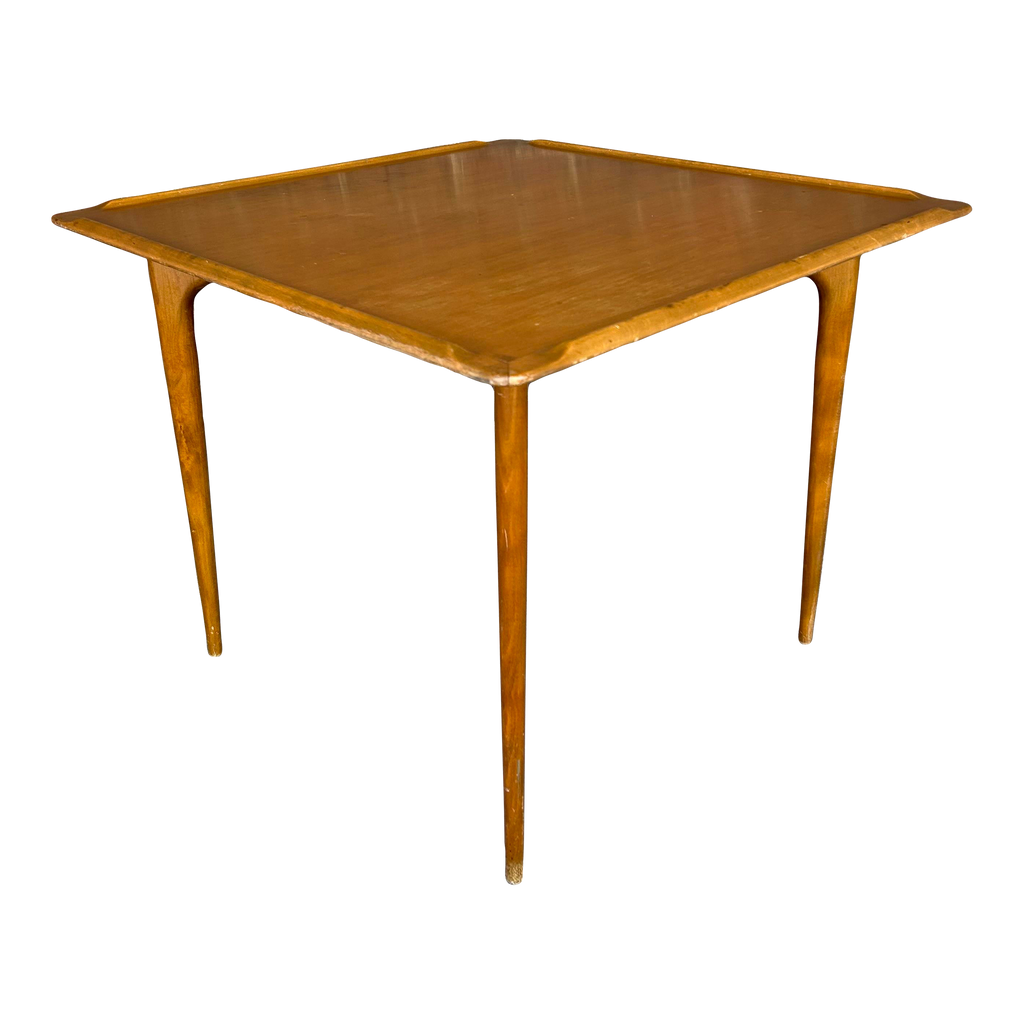 Mid Century Modern Walnut Game Table by Erik Christensen for Selig