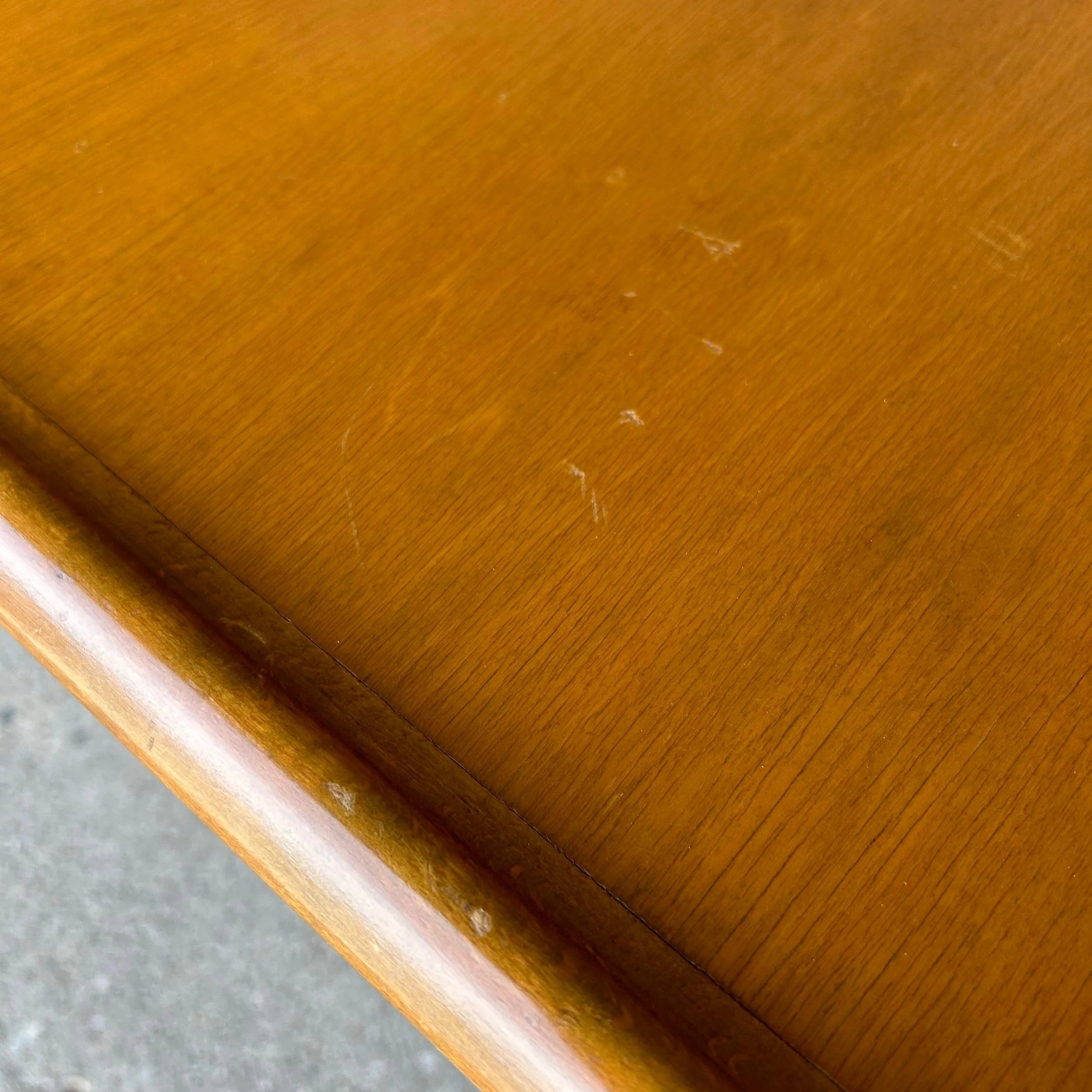 Mid Century Modern Walnut Game Table by Erik Christensen for Selig