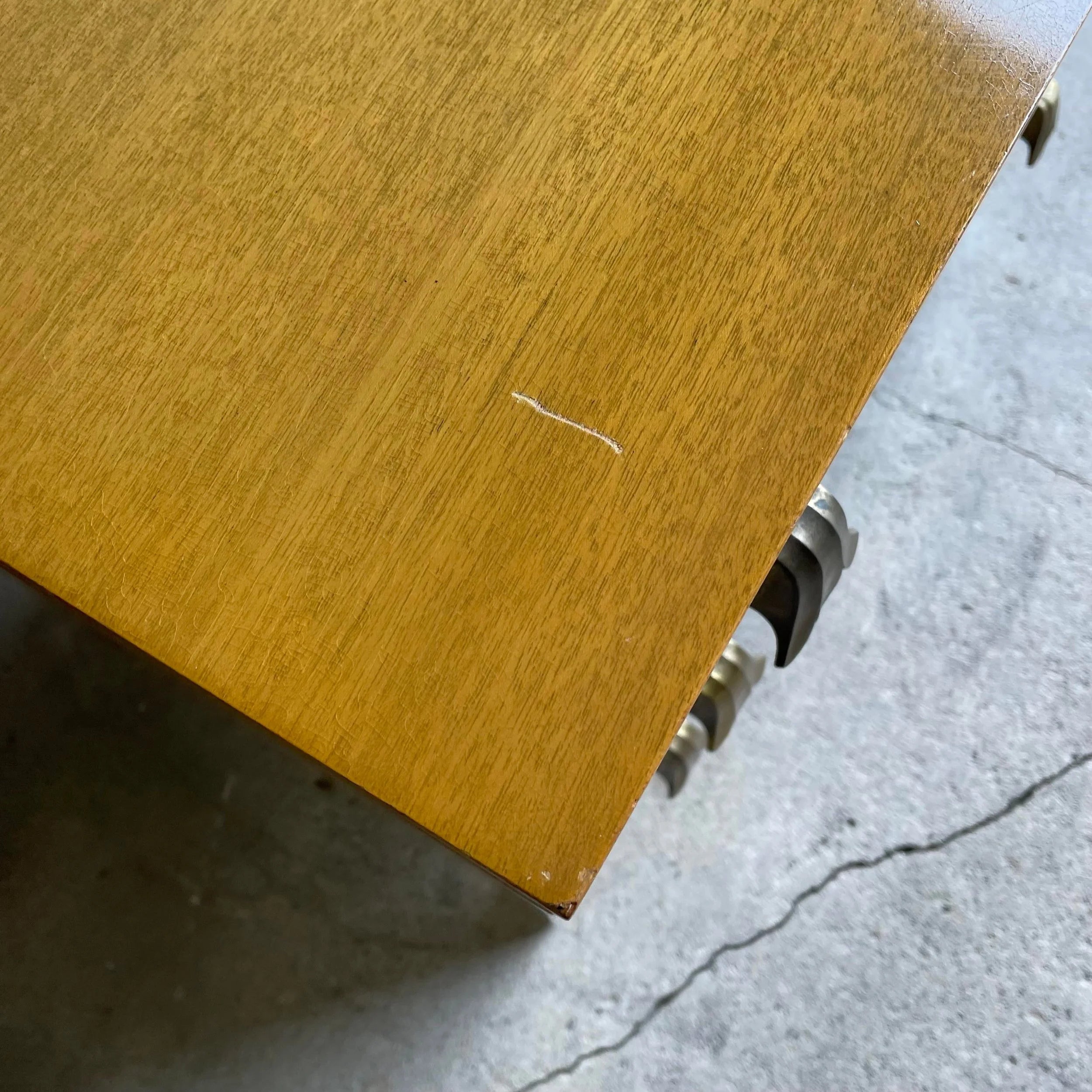 Widdicomb 3 Drawer Chest Cabinet With Brass Pulls