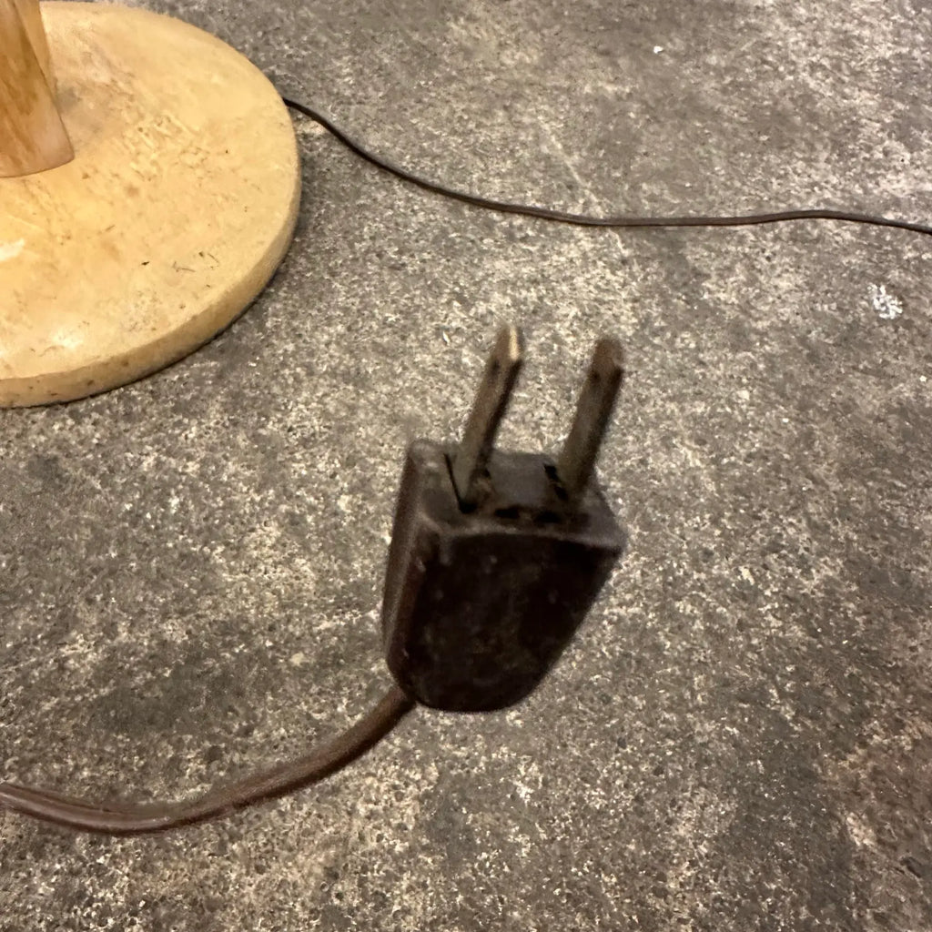 Mid Century Modern Yasha Heifetz Twisted Oak Floor Lamp
