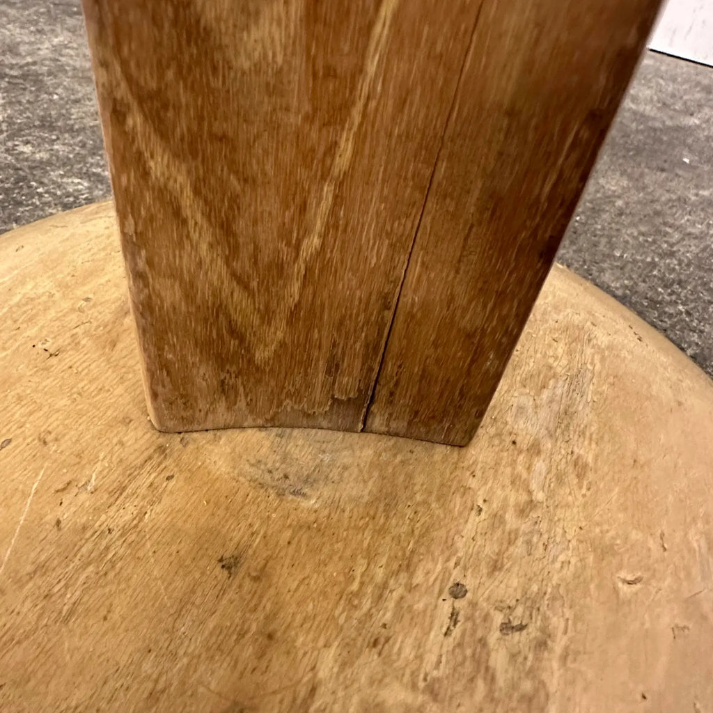 Mid Century Modern Yasha Heifetz Twisted Oak Floor Lamp