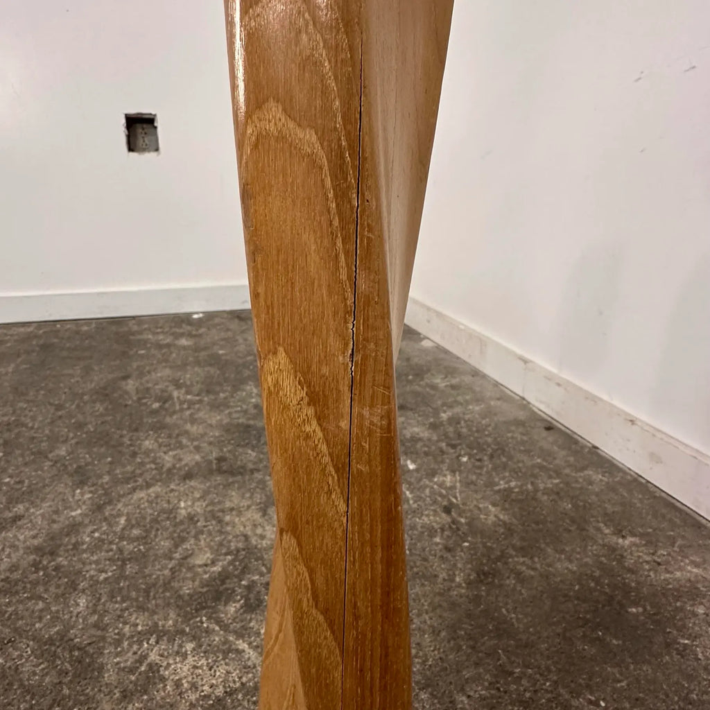 Mid Century Modern Yasha Heifetz Twisted Oak Floor Lamp