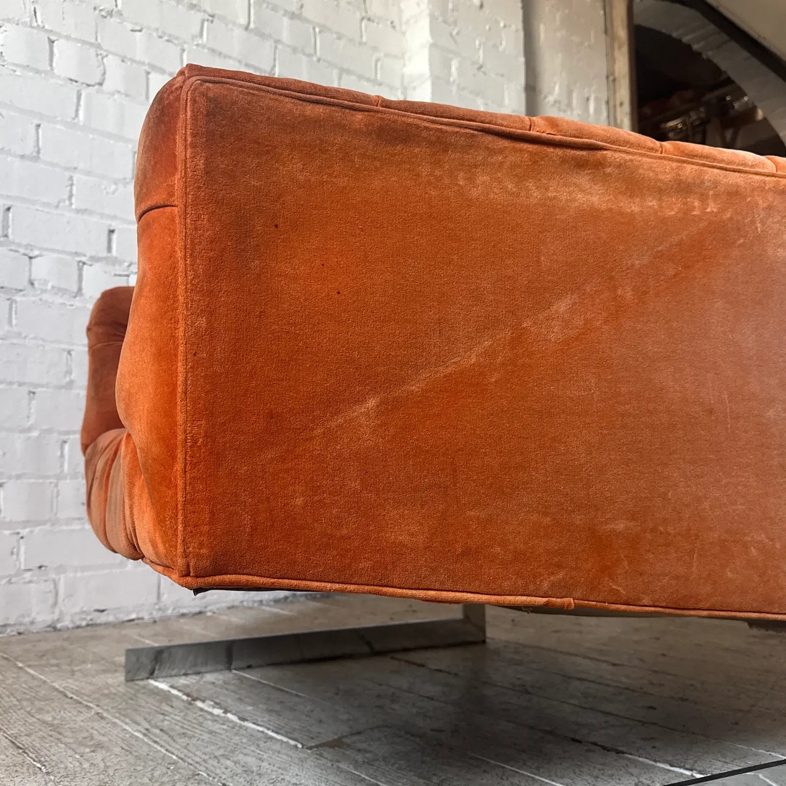 Milo Baughman Cantilever Lounge Chair