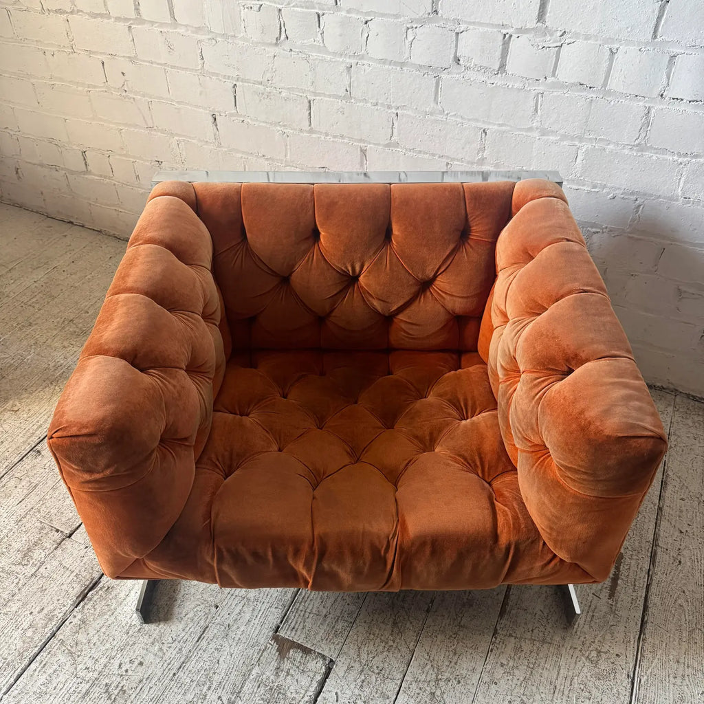 Milo Baughman Cantilever Lounge Chair