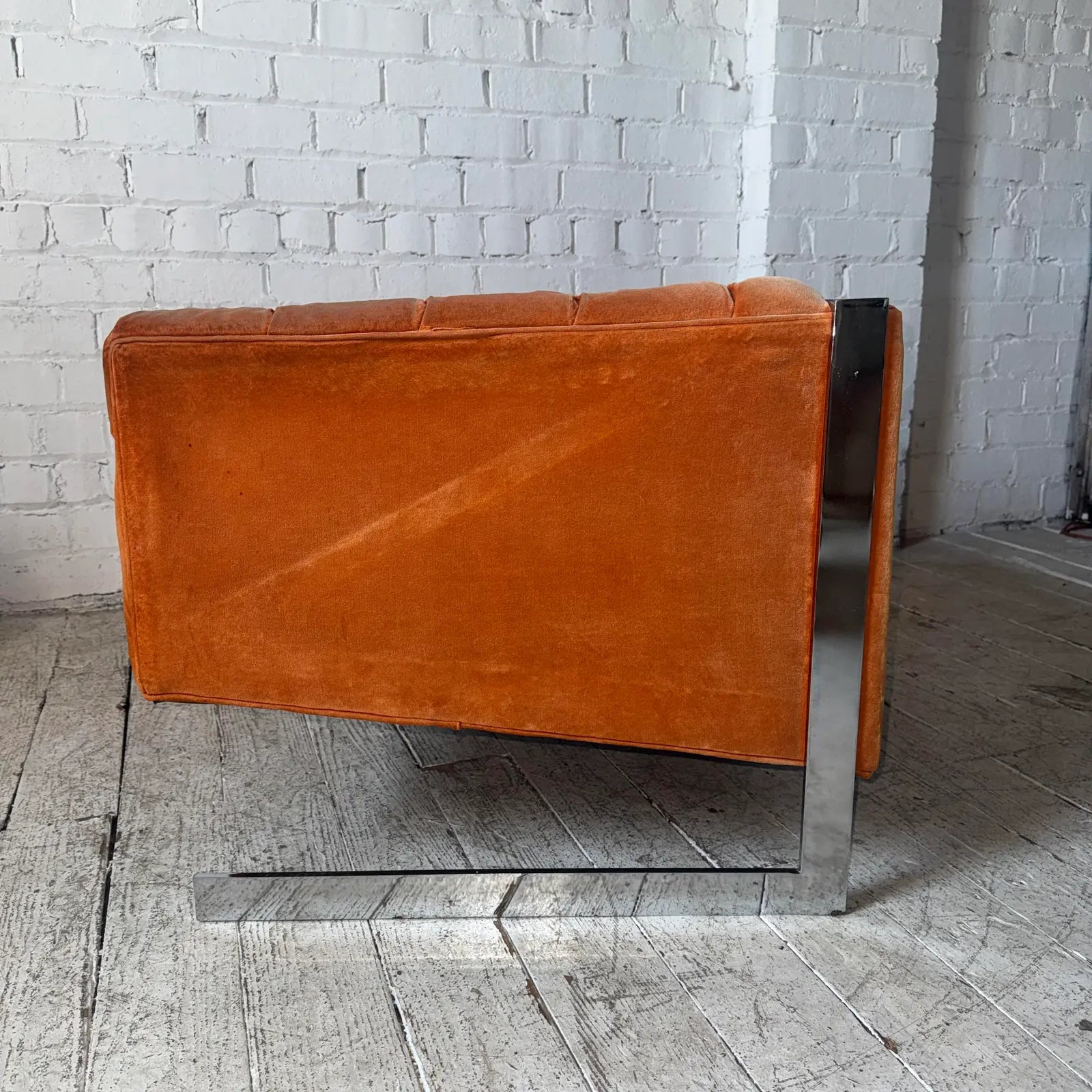 Milo Baughman Cantilever Lounge Chair