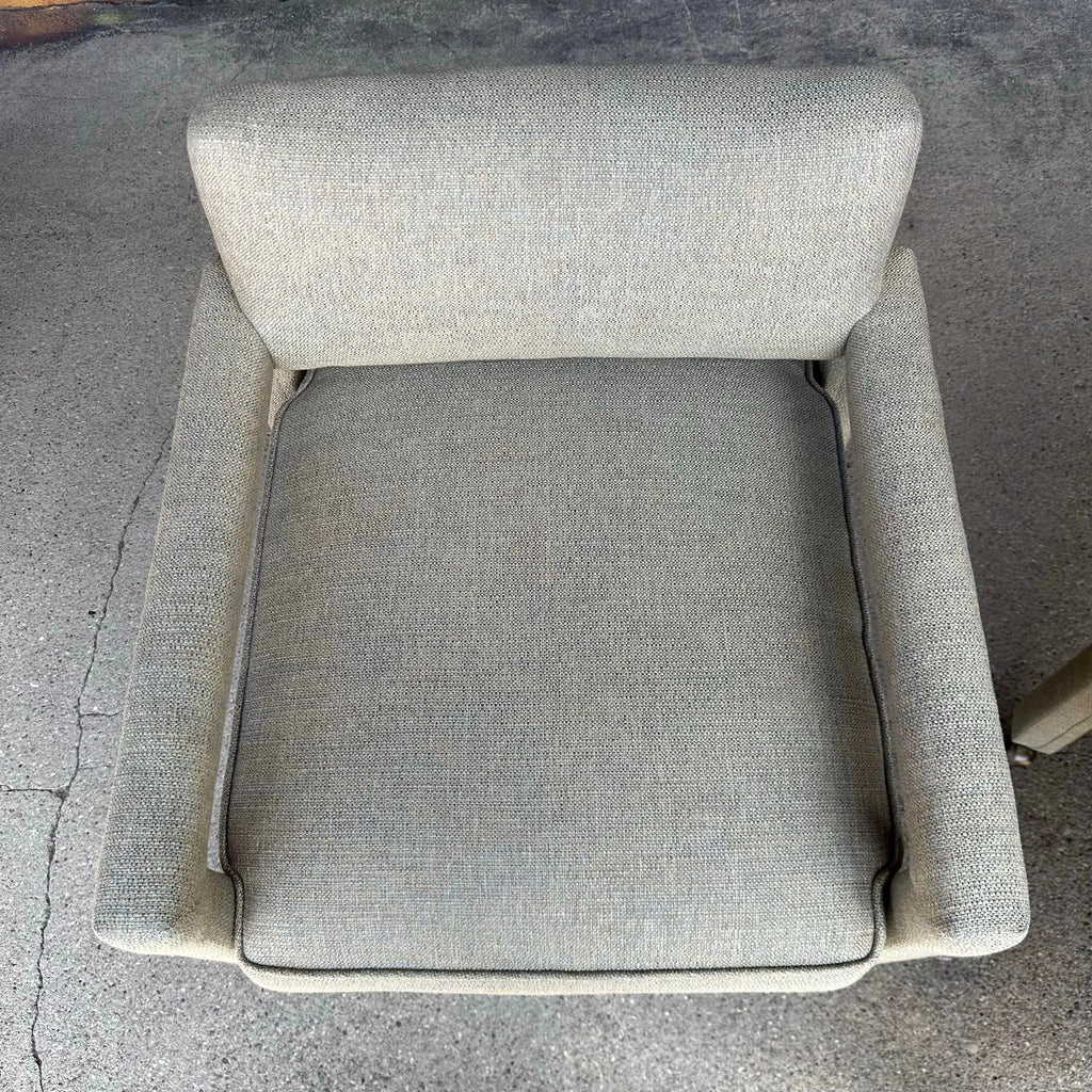 Set of Four Milo Baughman for Thayer Coggin Dining Chairs on Casters
