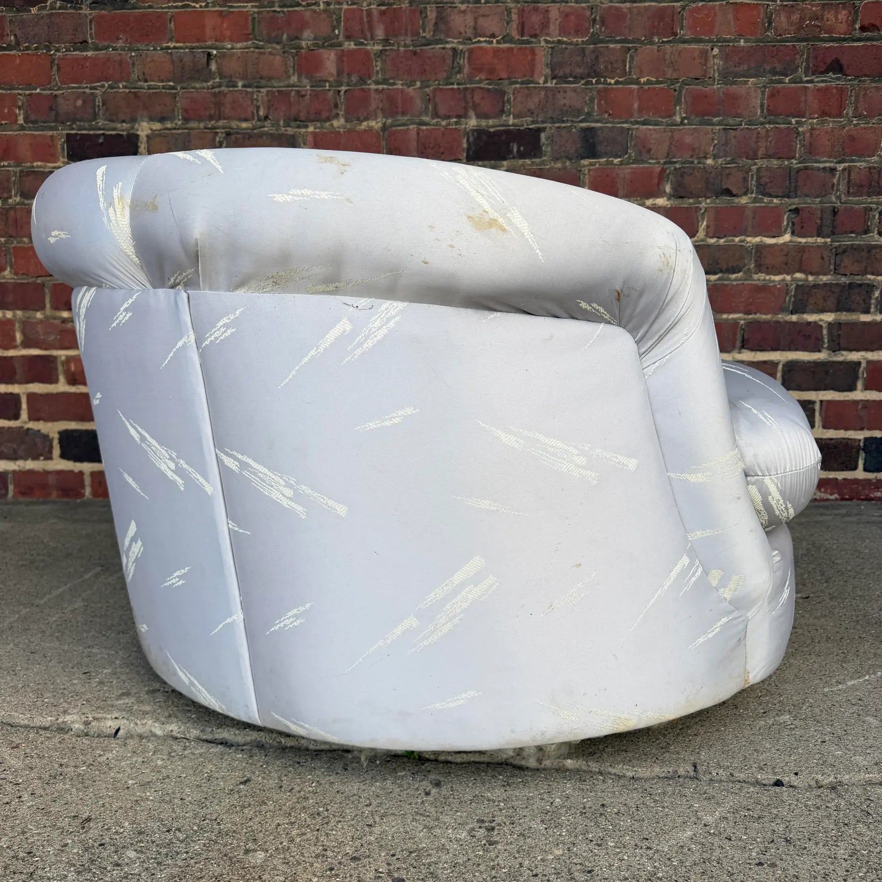 Milo Baughman? Swivel Lounge Chair Chaise
