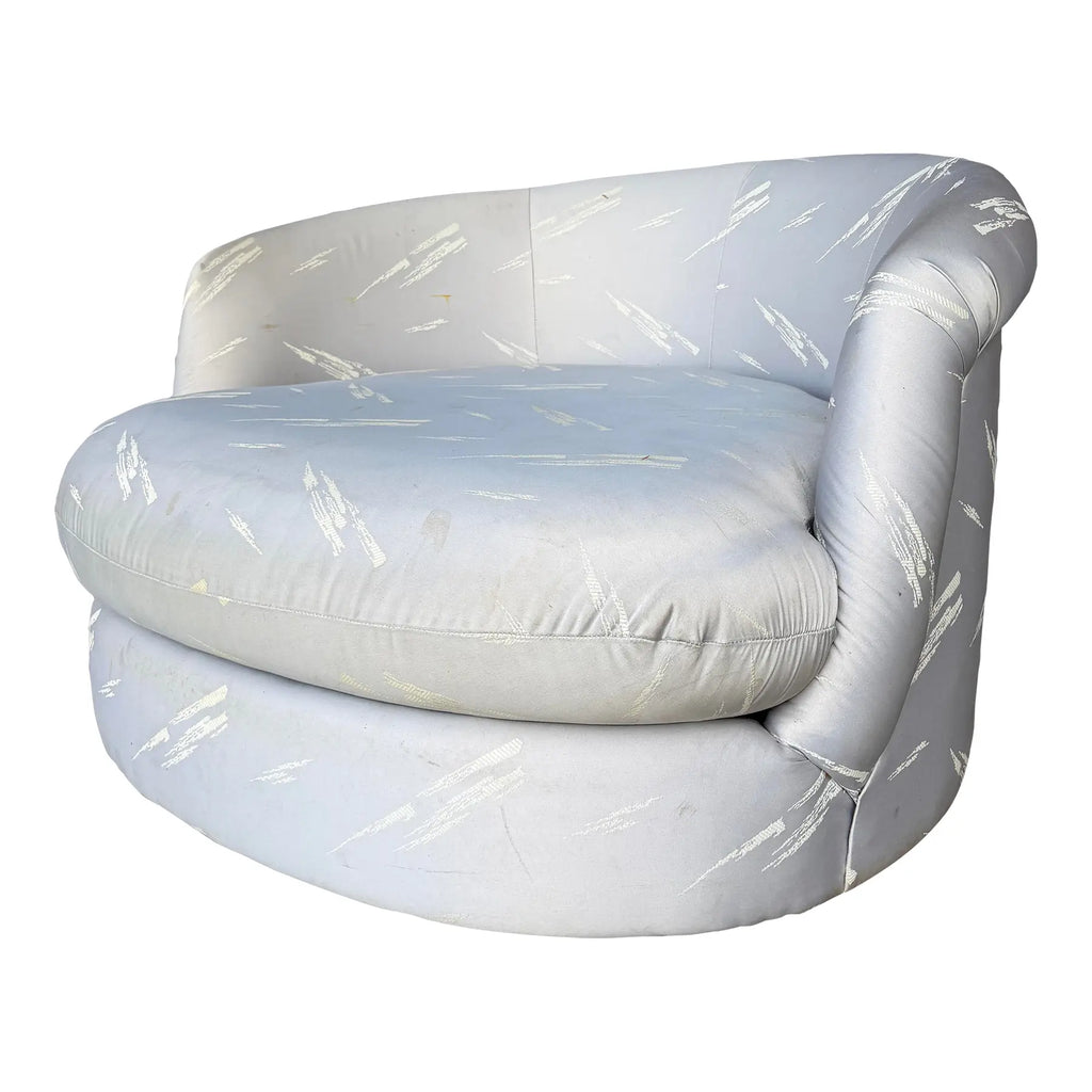 Milo Baughman? Swivel Lounge Chair Chaise