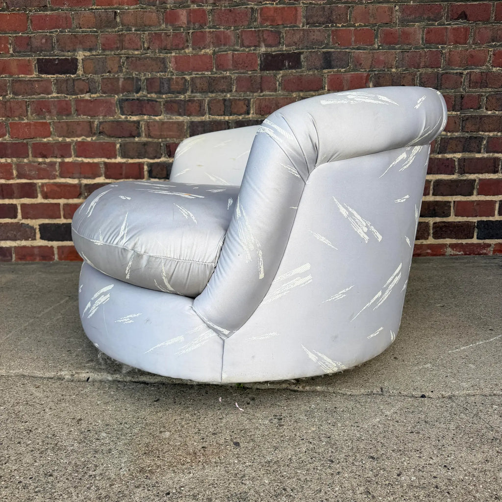 Milo Baughman? Swivel Lounge Chair Chaise