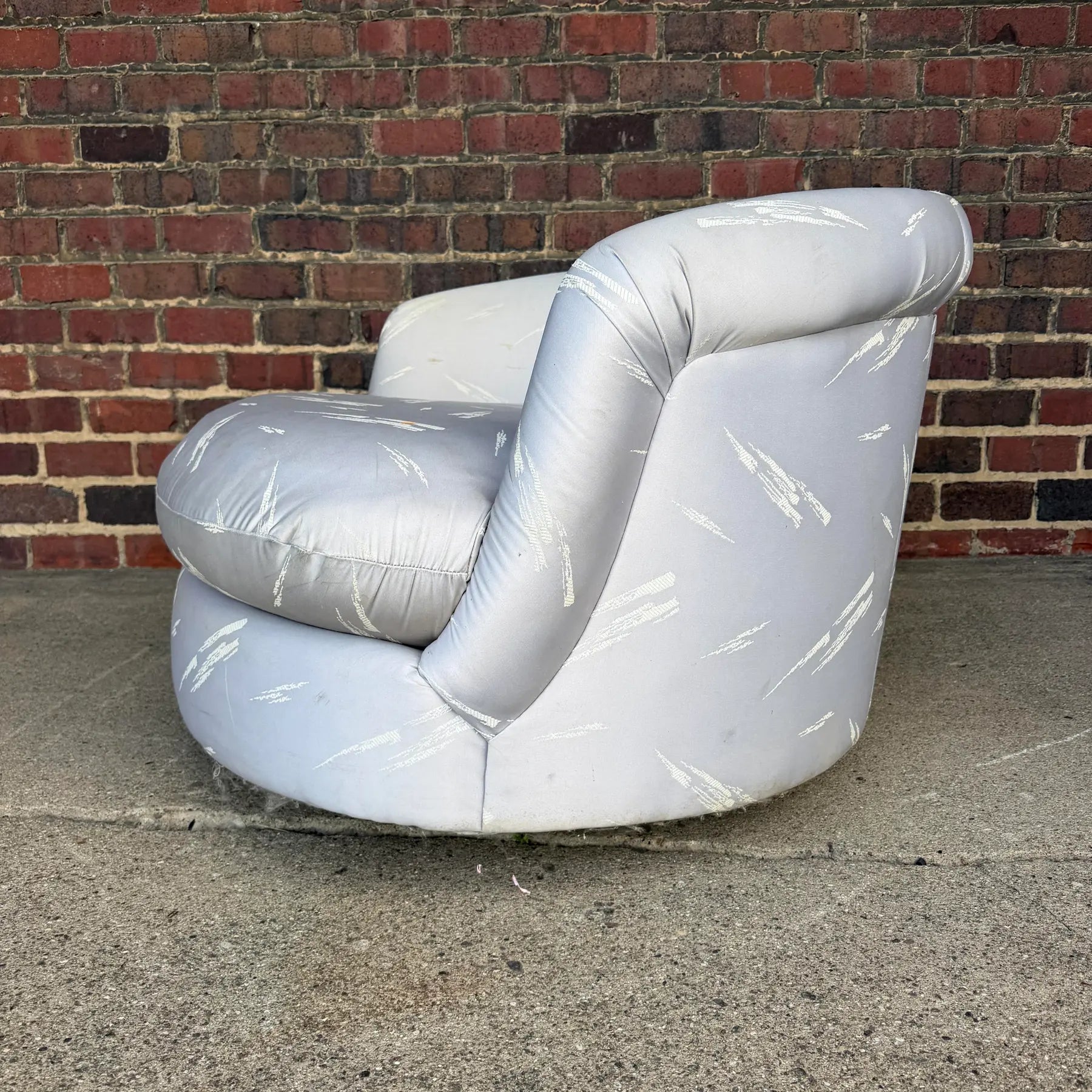 Milo Baughman? Swivel Lounge Chair Chaise