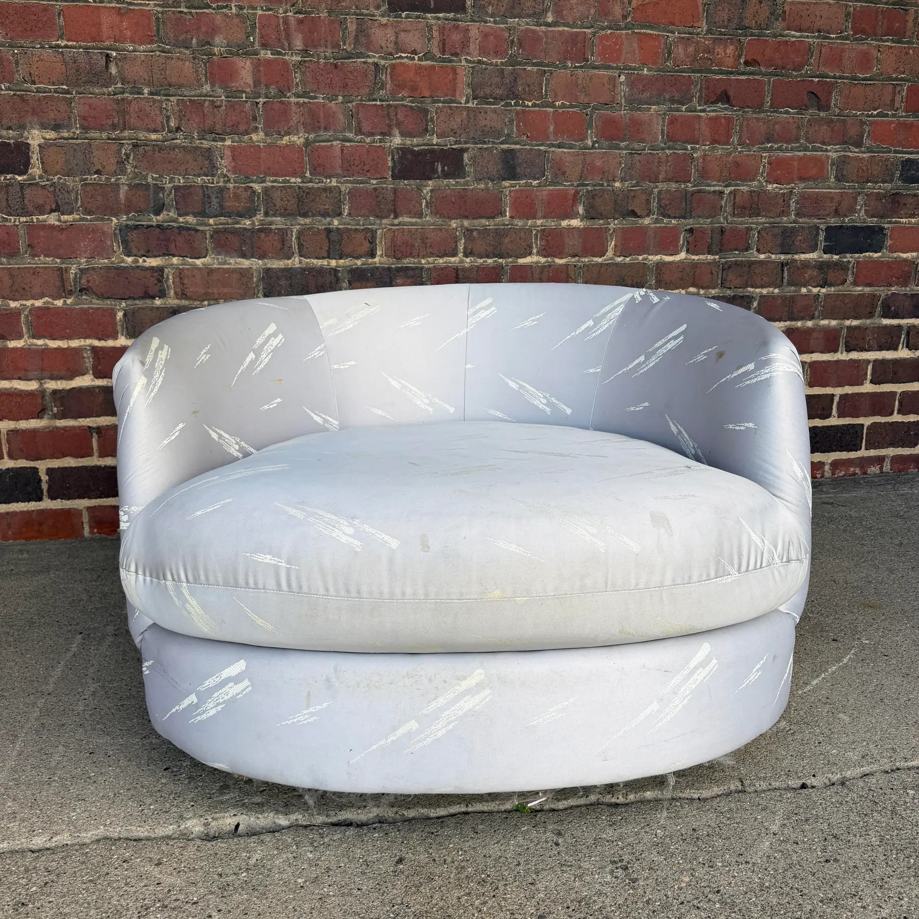 Milo Baughman? Swivel Lounge Chair Chaise