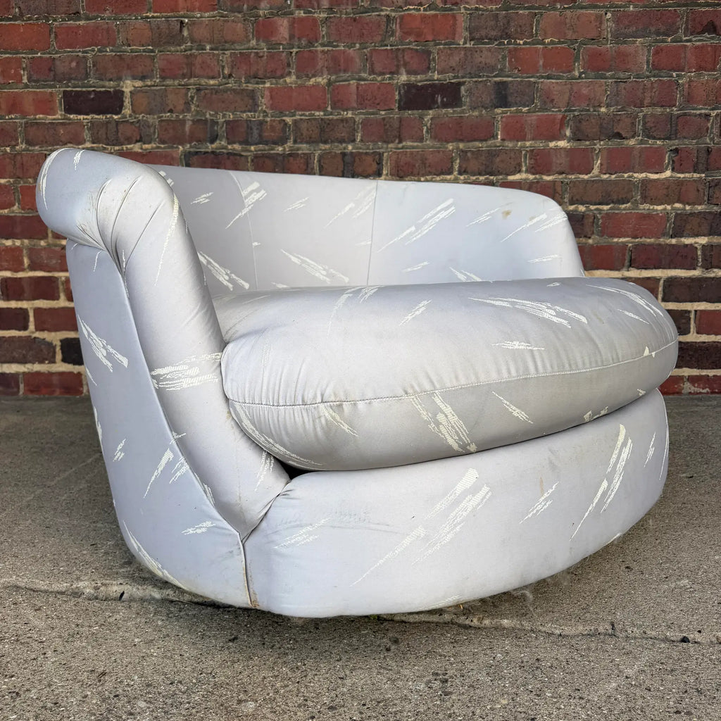 Milo Baughman? Swivel Lounge Chair Chaise