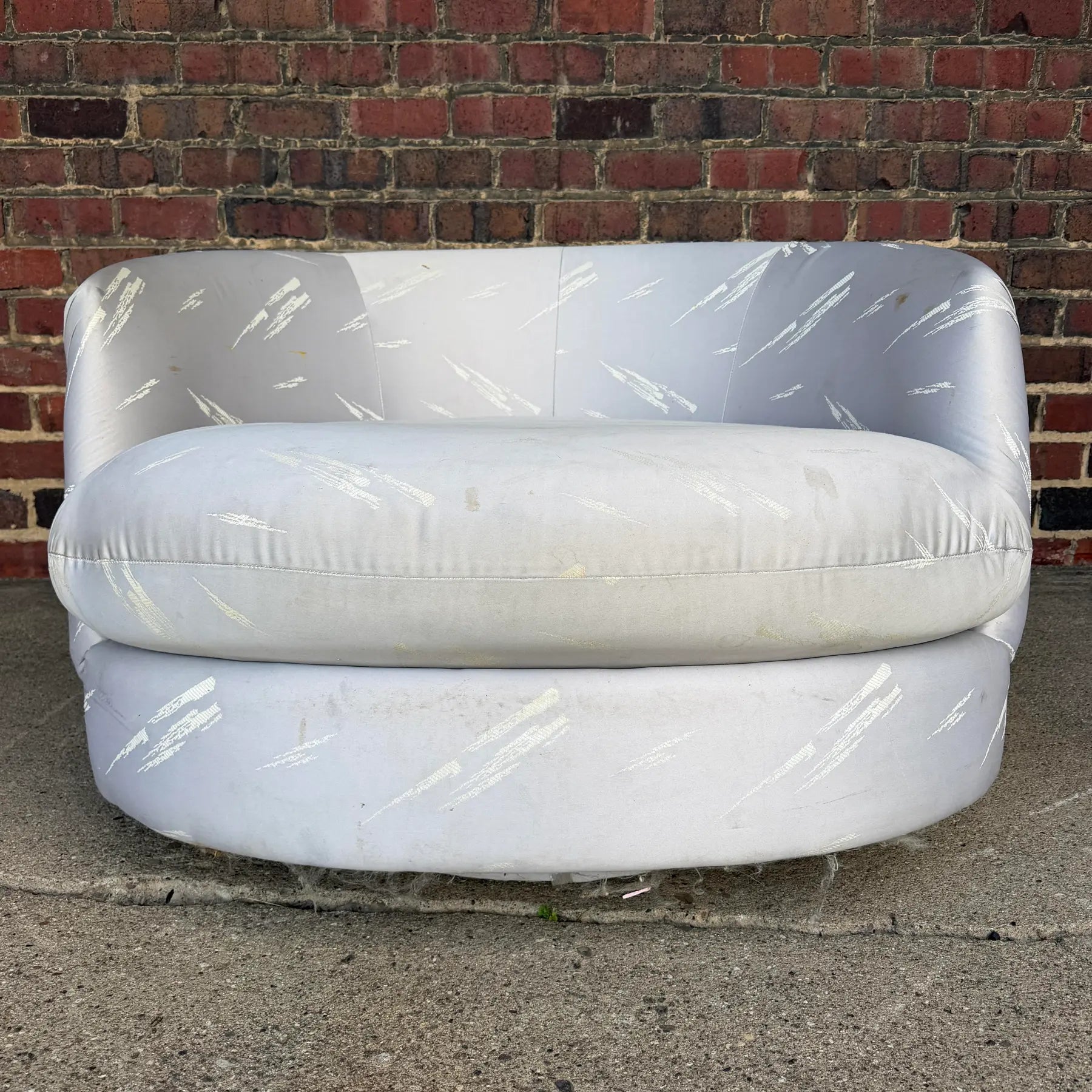 Milo Baughman? Swivel Lounge Chair Chaise