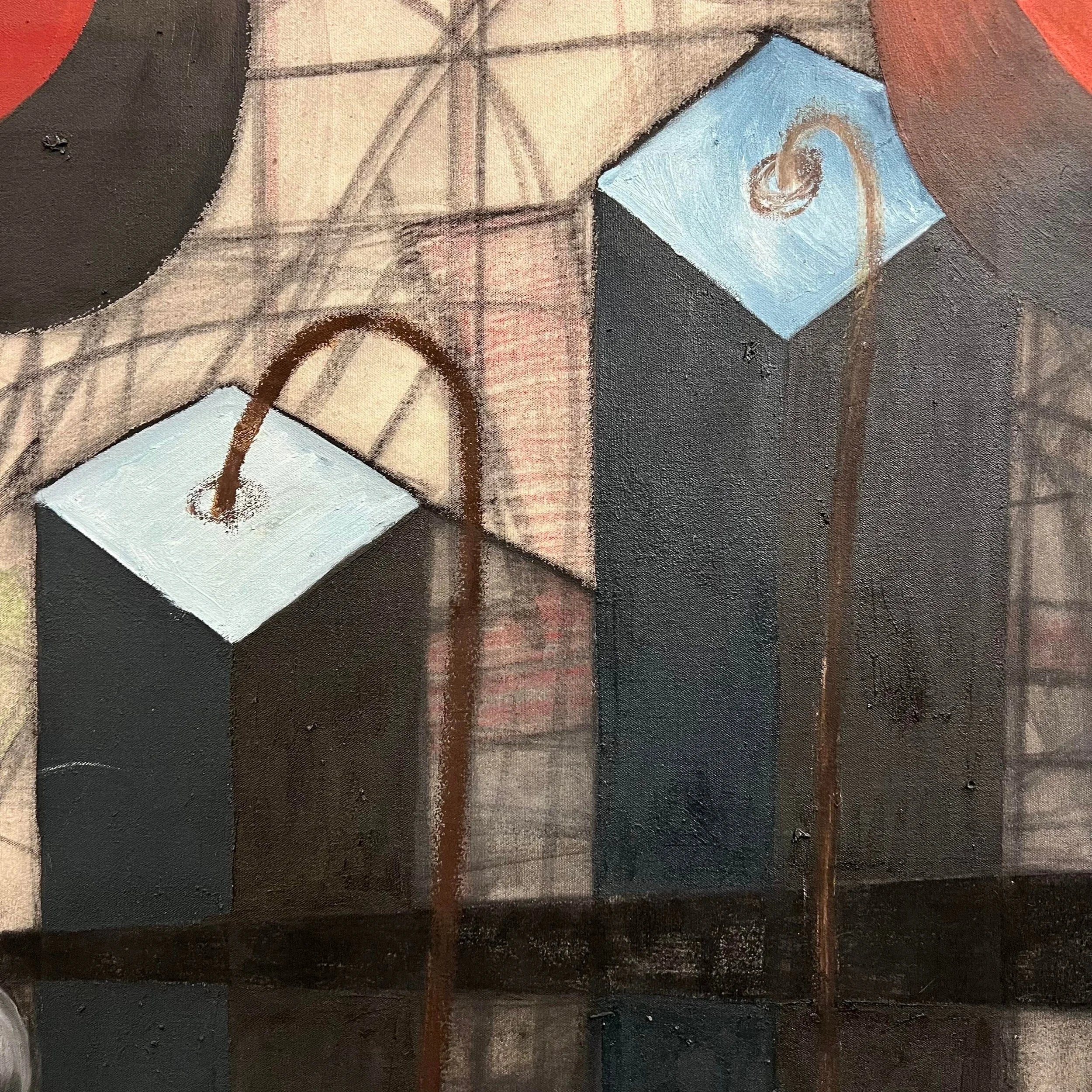 Mixed Media Abstract Painting
