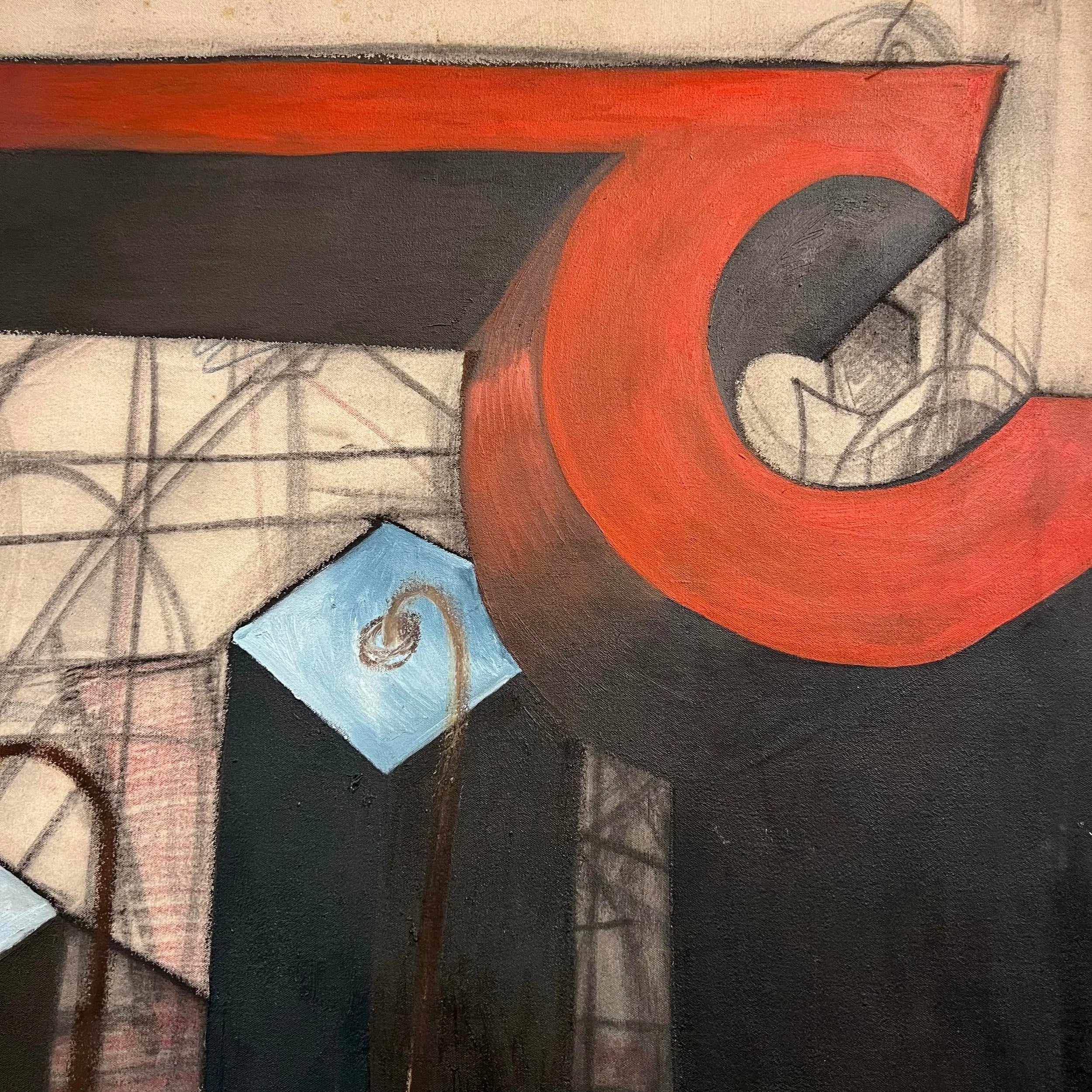 Mixed Media Abstract Painting