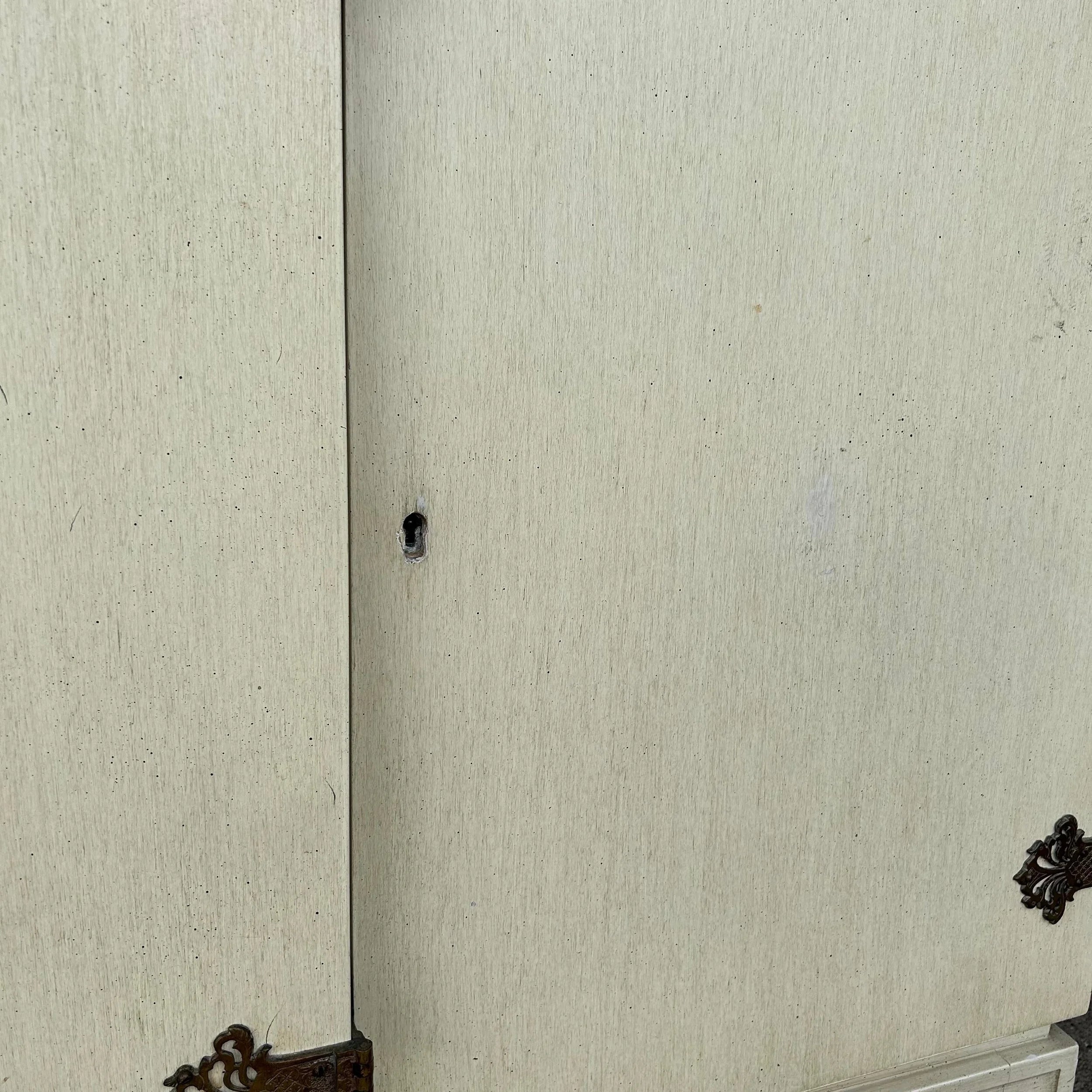 Modern Credenza With Greek Key Legs