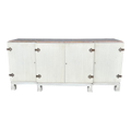 Modern Credenza With Greek Key Legs