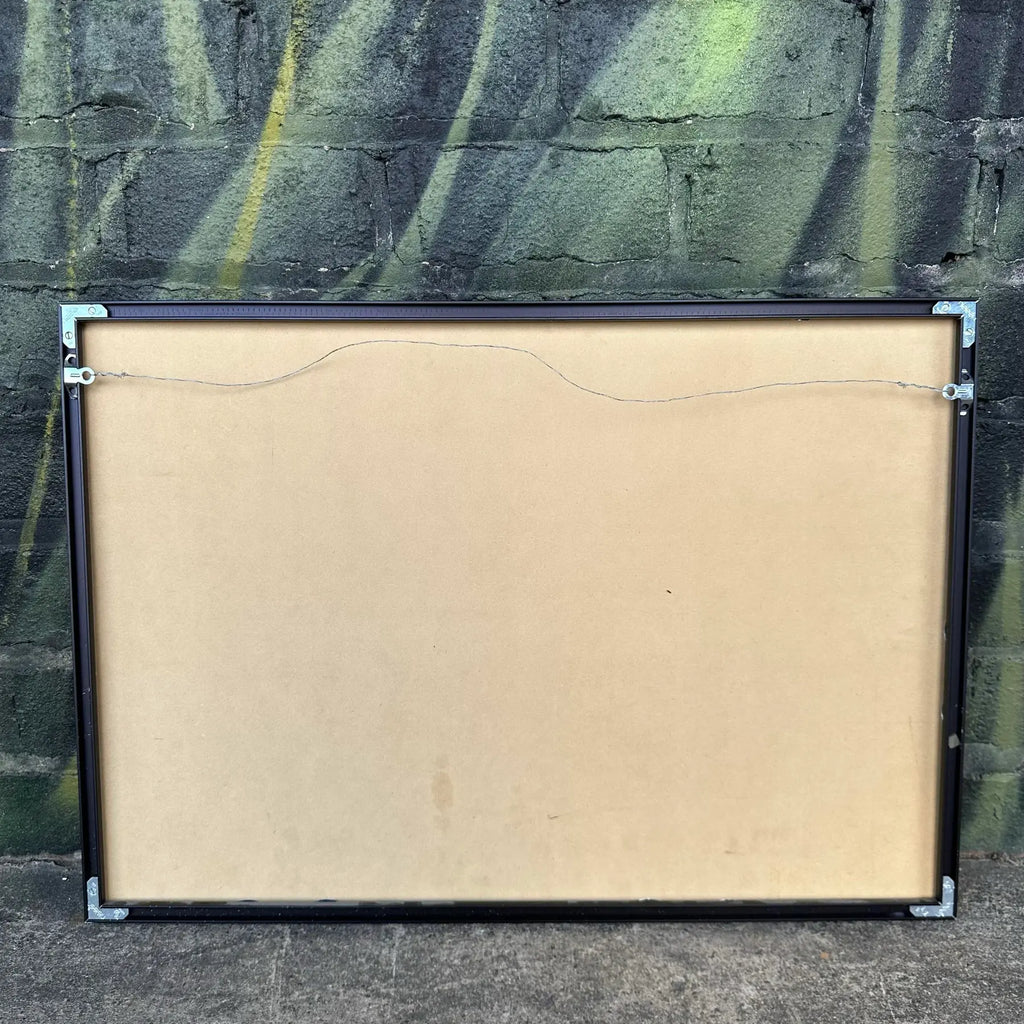 Modernist Abstract Painting Untitled Unsigned