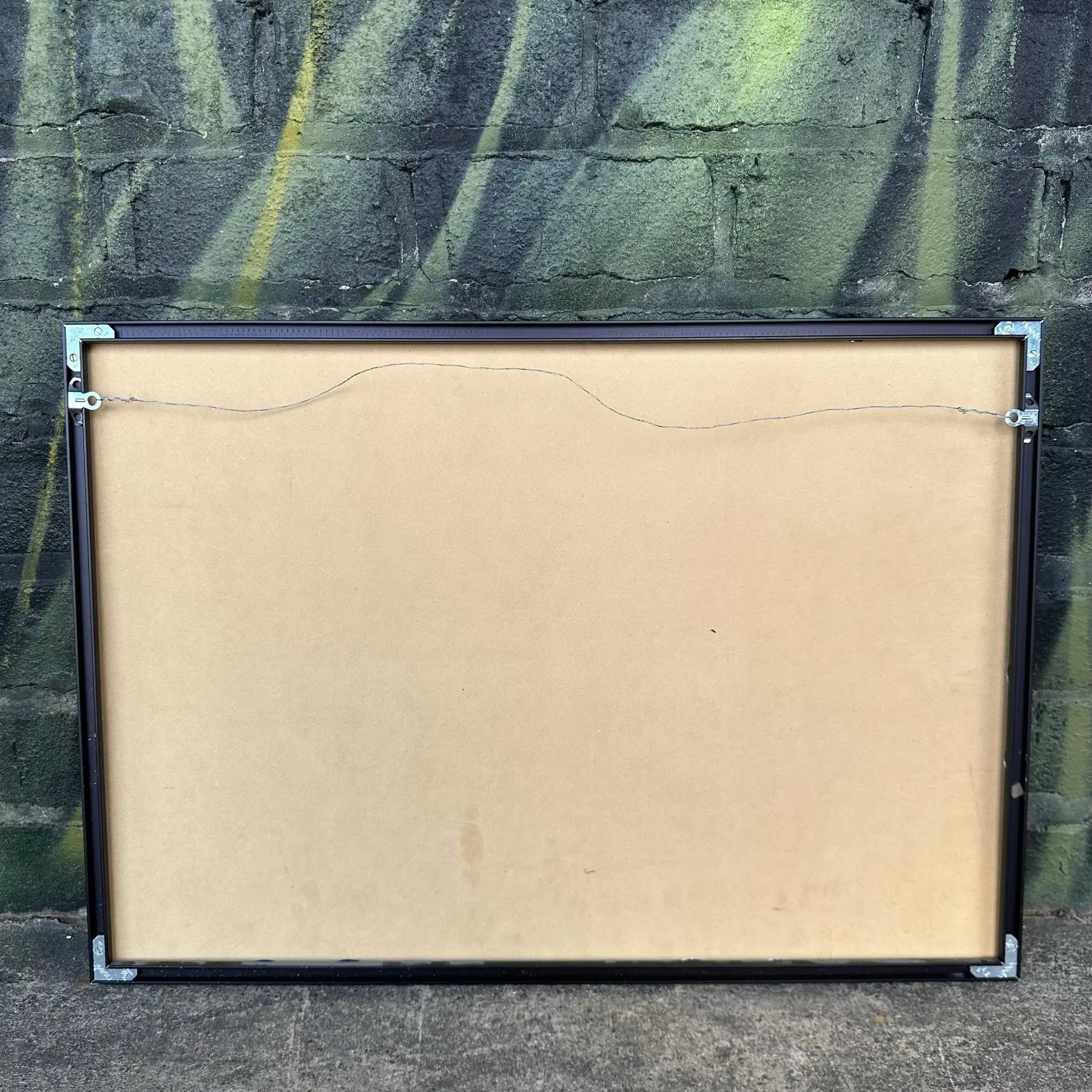 Modernist Abstract Painting Untitled Unsigned