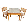 Muelbles Tropicales Mexican Mid Century Modern Game Table Set