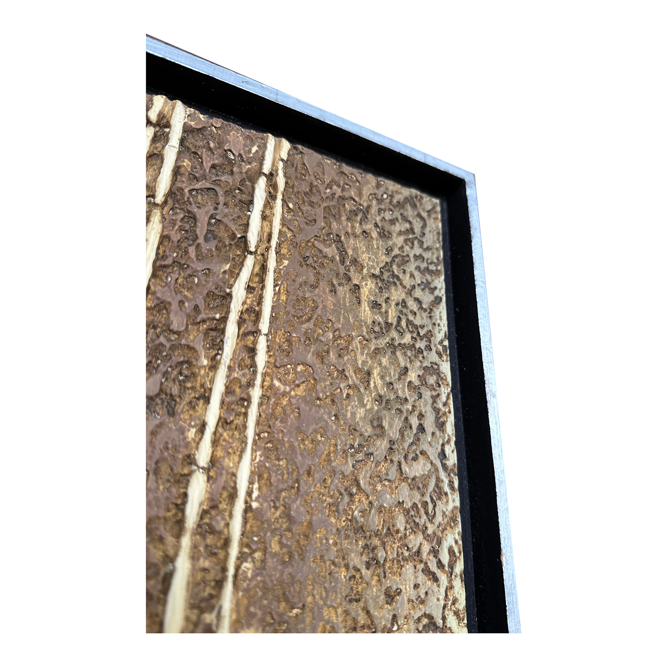 Object Series #1 1975-76 O W. Wolf Framed Painting on Board.