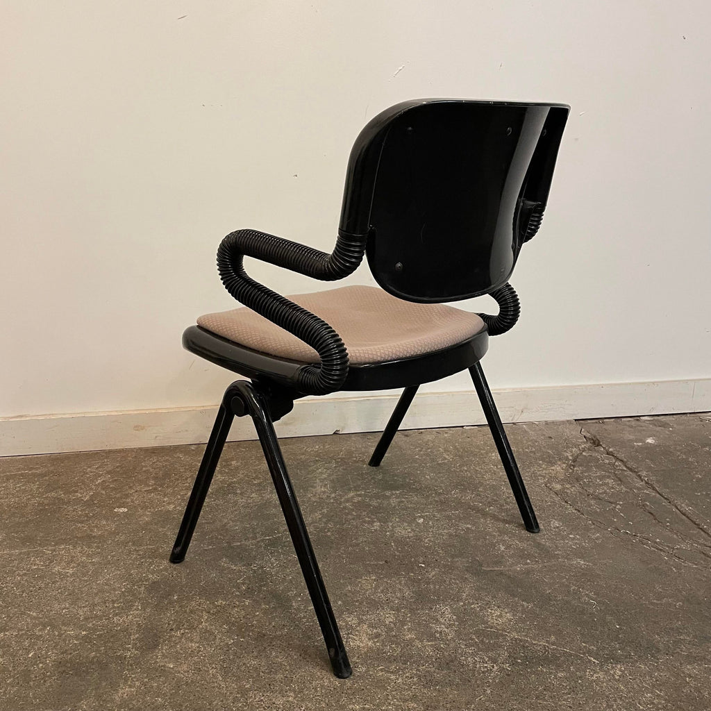 One “Vertabra” Arm Chair by Giancarlo Piretti Italian Post Modern Design