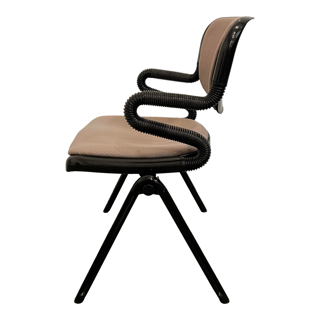 One “Vertabra” Arm Chair by Giancarlo Piretti Italian Post Modern Design