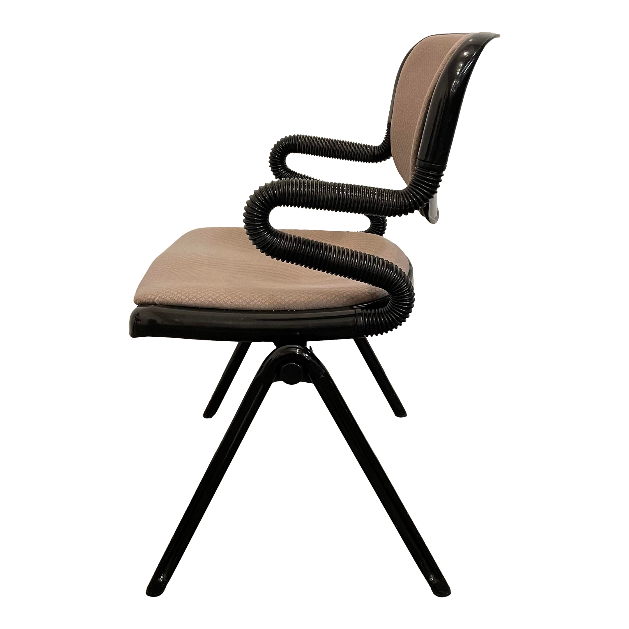 One “Vertabra” Arm Chair by Giancarlo Piretti Italian Post Modern Design