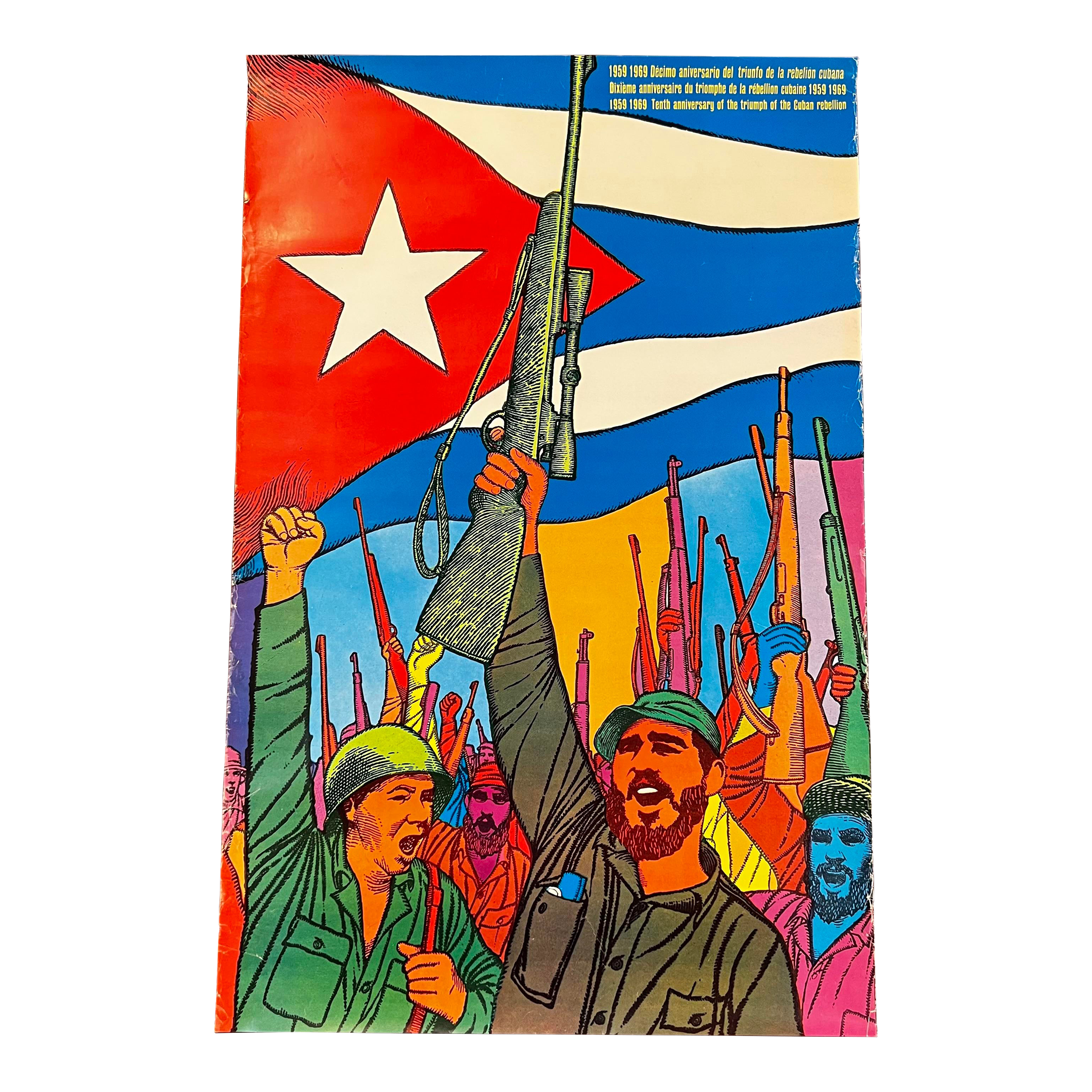 Cuban Liberation Poster Felix René Mederos Pazos