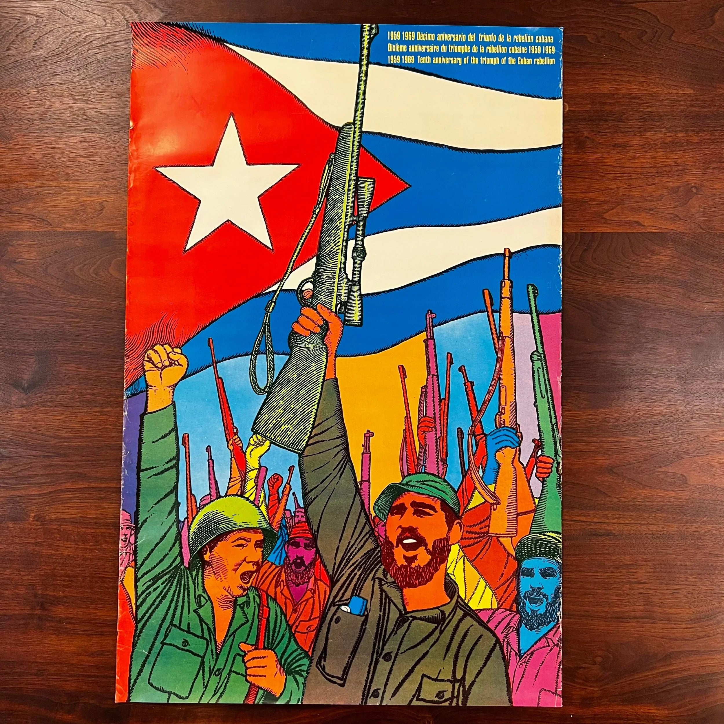 Cuban Liberation Poster Felix René Mederos Pazos