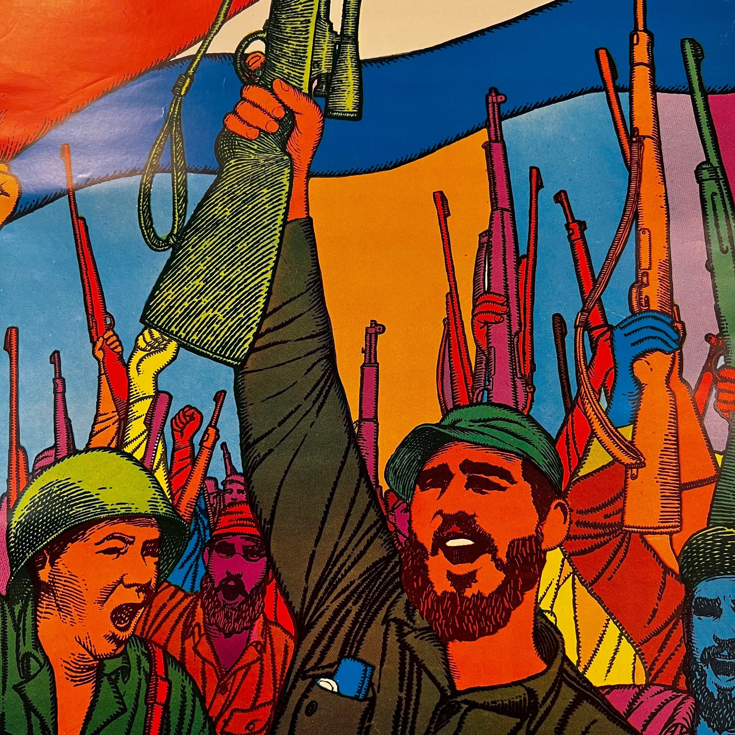 Cuban Liberation Poster Felix René Mederos Pazos
