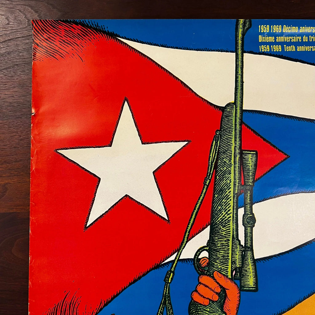 Cuban Liberation Poster Felix René Mederos Pazos