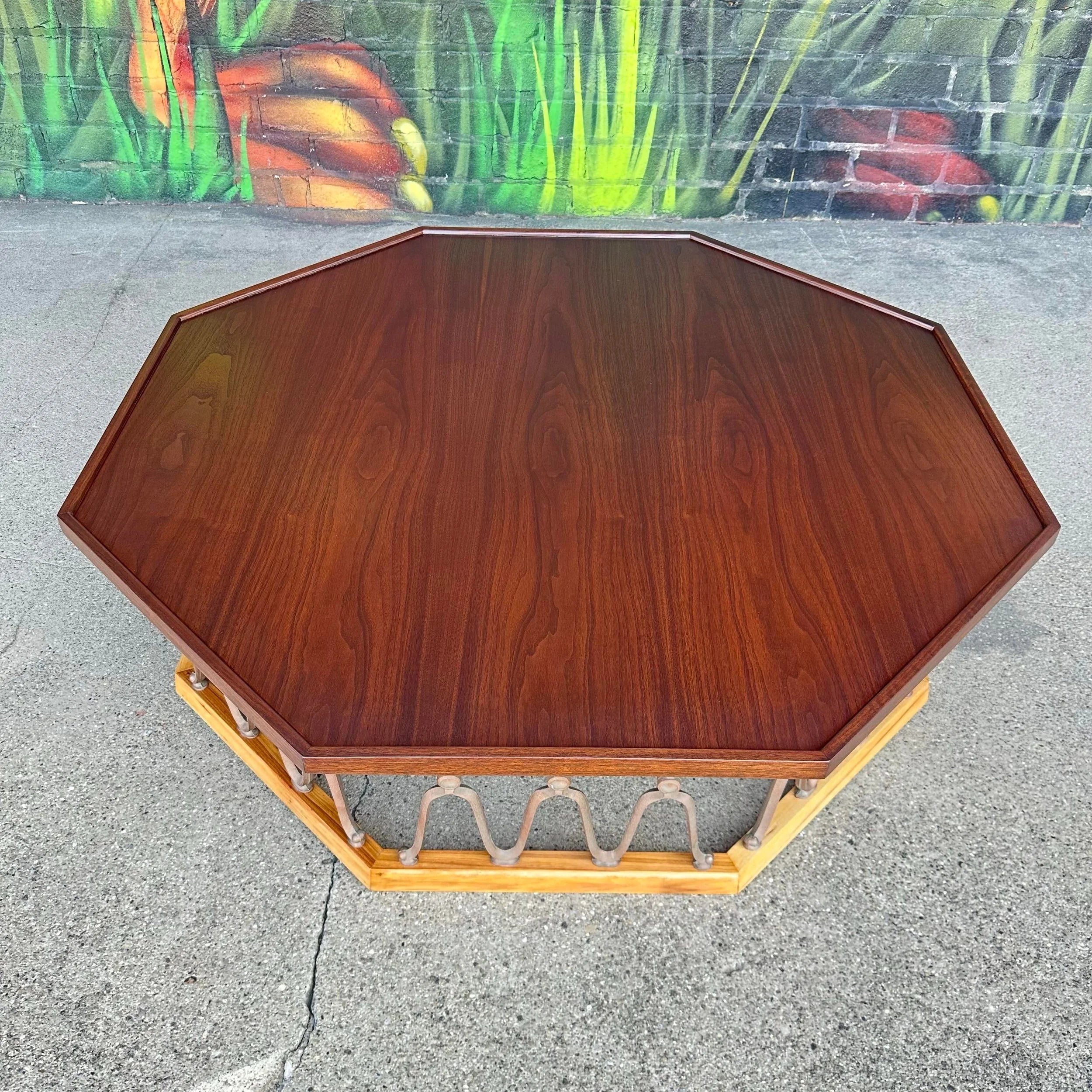 Oversize Octagonal John Van Koert for Drexel Coffee Table